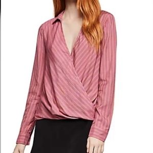 NWOT BCBGeneration Blouse Top Shirt Size Small